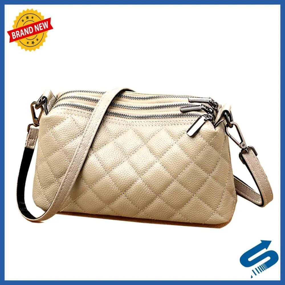 Genuine Leather Crossbody Hobo Bag Small Shoulder Purse Women